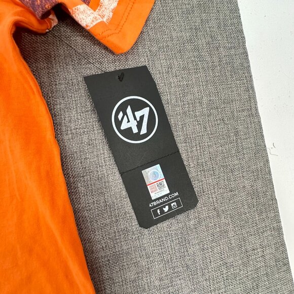 NEW! 47 Clemson Tigers Shirt Orange NCAA Fan Short Sleeve Small Cotton‎ $42 - Picture 2 of 8